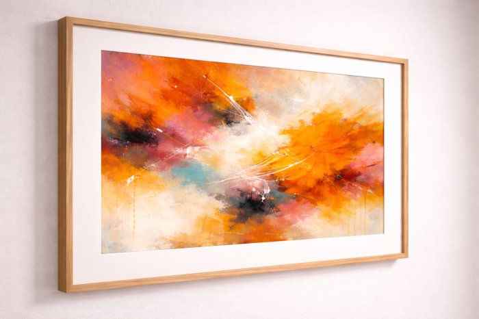 Fragmentierter Horizont | Abstrakte Landschaft