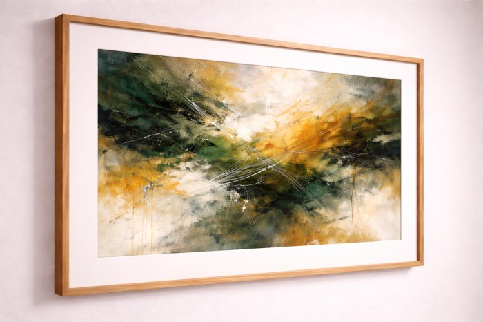 Fragmentierter Horizont | Abstrakte Landschaft